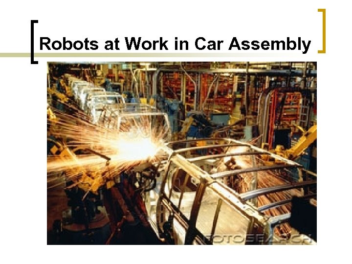 Robots at Work in Car Assembly 