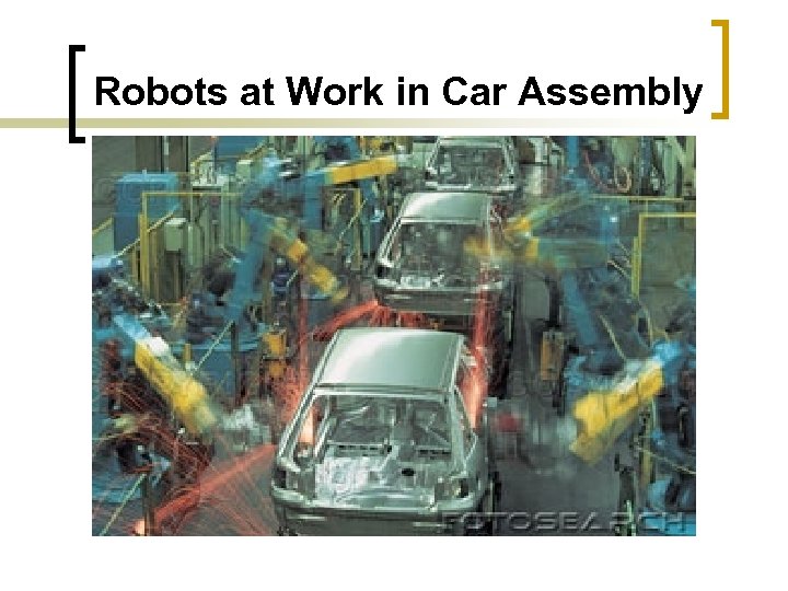 Robots at Work in Car Assembly 