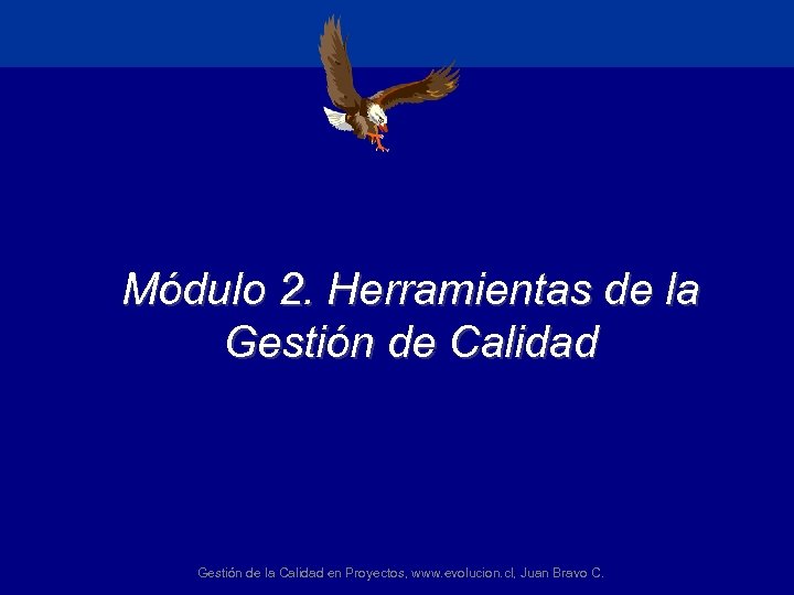 Módulo 2. Herramientas de la Gestión de Calidad Gestión de la Calidad en Proyectos,