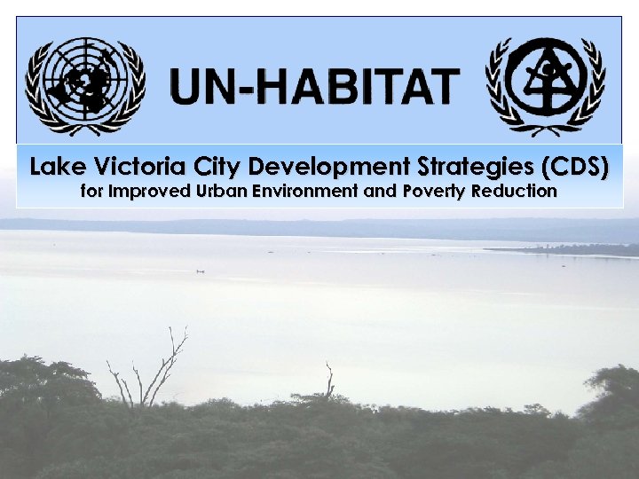 Lake Victoria City Development Strategies (CDS) for Improved Urban Environment and Poverty Reduction 