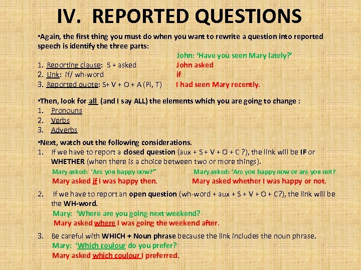 Correct reported questions. Reported questions правило. Reported questions таблица. Reported questions правила таблица. Special questions reporting.