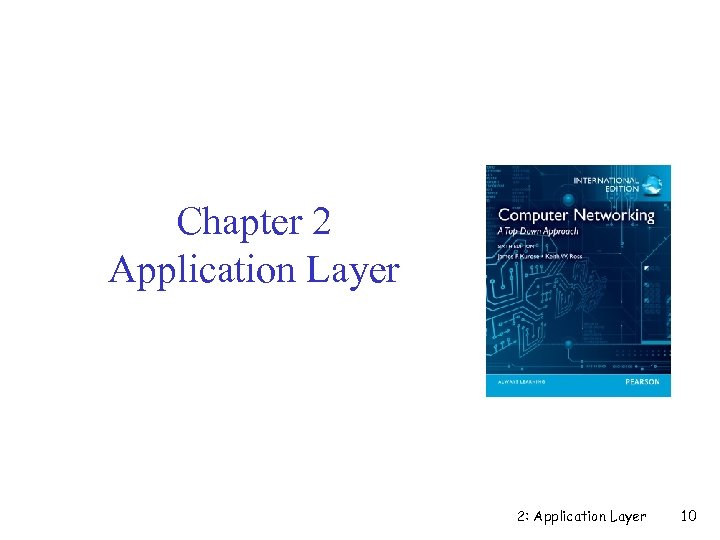 Chapter 2 Application Layer 2: Application Layer 10 