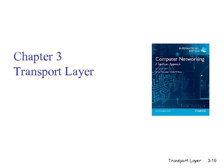 Chapter 3 Transport Layer 3 -19 