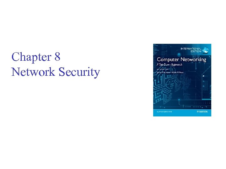 Chapter 8 Network Security 