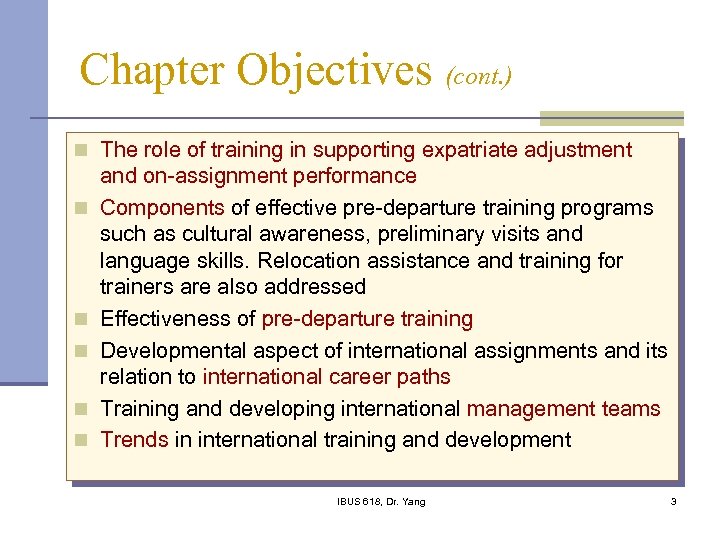 Components Of Effective Pre Departure Training Programs