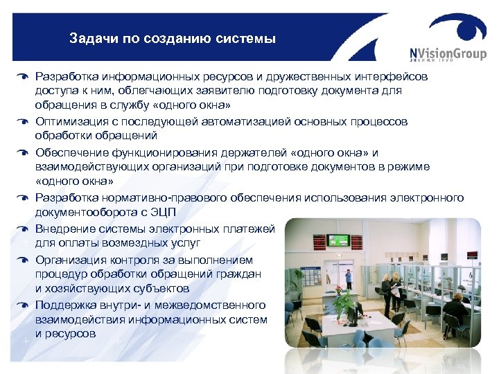 Задачи по созданию системы Разработка информационных ресурсов и дружественных интерфейсов доступа к ним, облегчающих