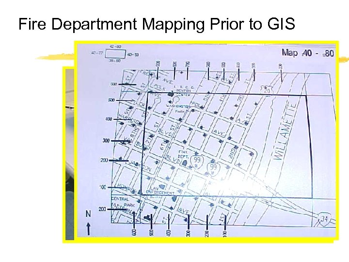 Fire Department Mapping Prior to GIS 