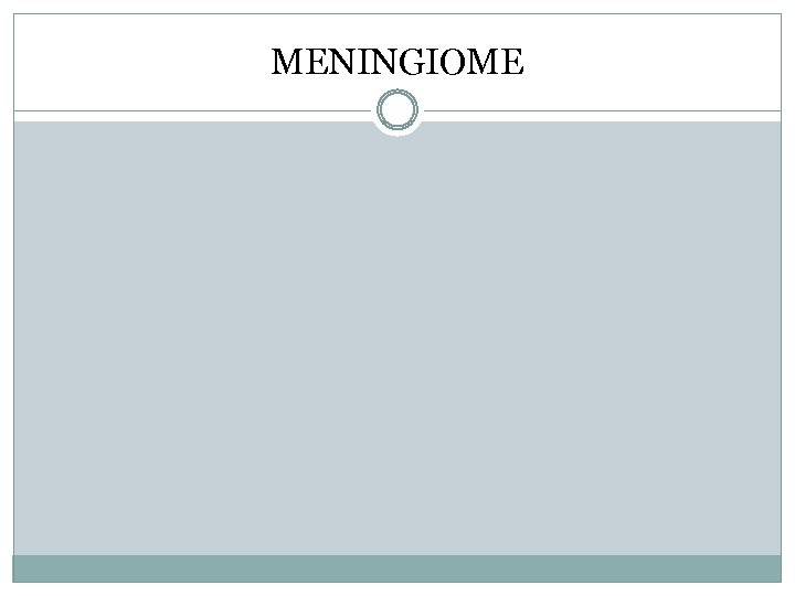MENINGIOME 