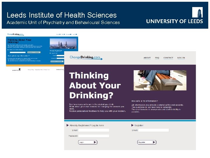 Leeds Institute of Health Sciences Academic Unit of Psychiatry and Behavioural Sciences 