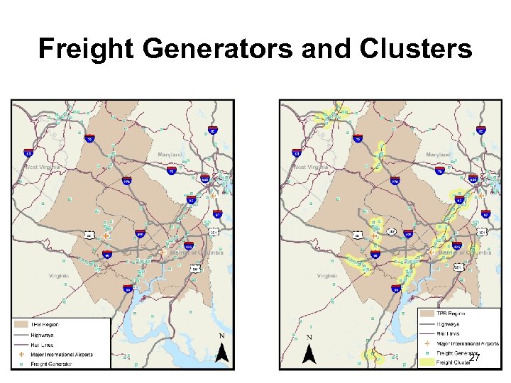 Freight Generators and Clusters 27 