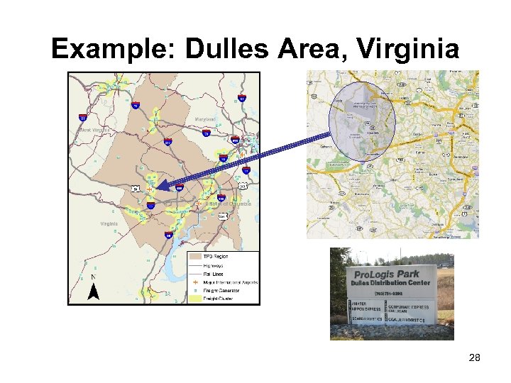 Example: Dulles Area, Virginia 28 