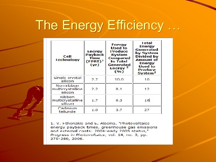 The Energy Efficiency … 