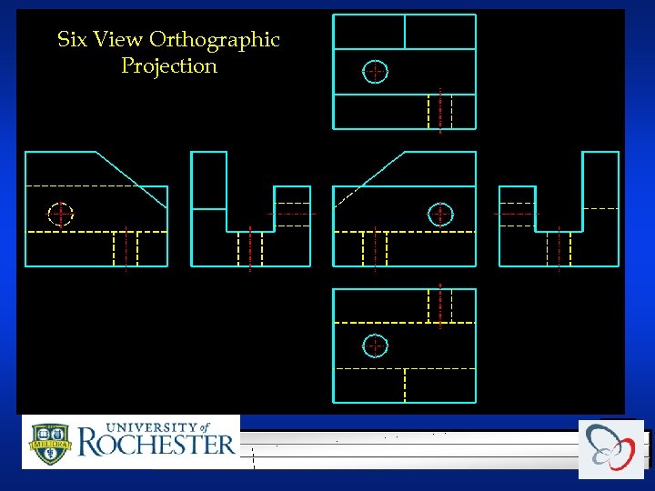 Six View Orthographic Projection 