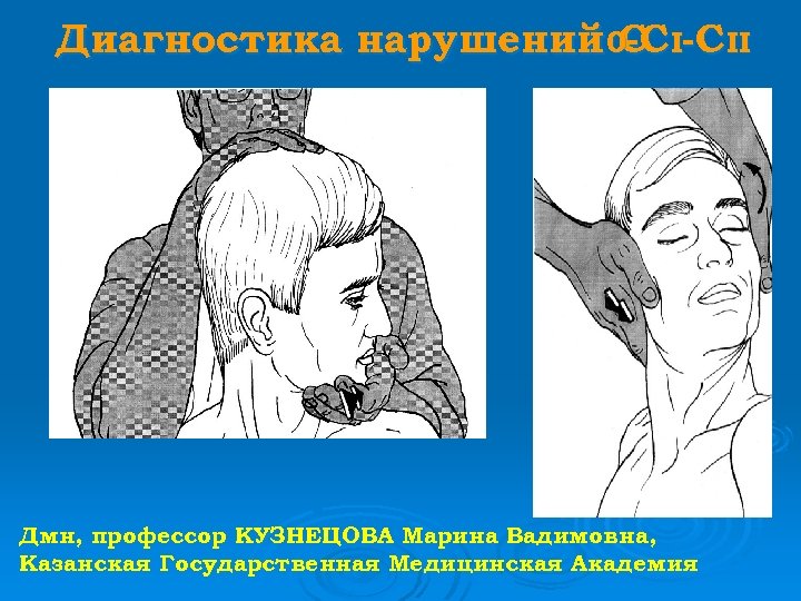 Диагностика нарушений 0 С I-C II -C Дмн, профессор КУЗНЕЦОВА Марина Вадимовна, Казанская Государственная
