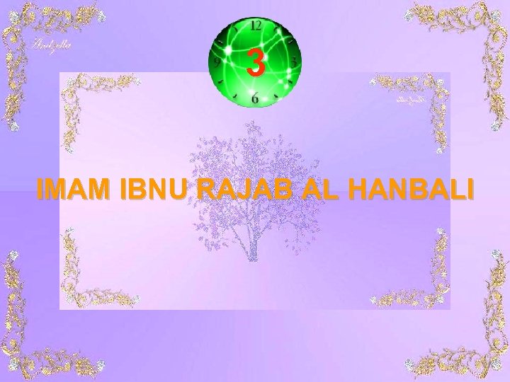 3 IMAM IBNU RAJAB AL HANBALI 