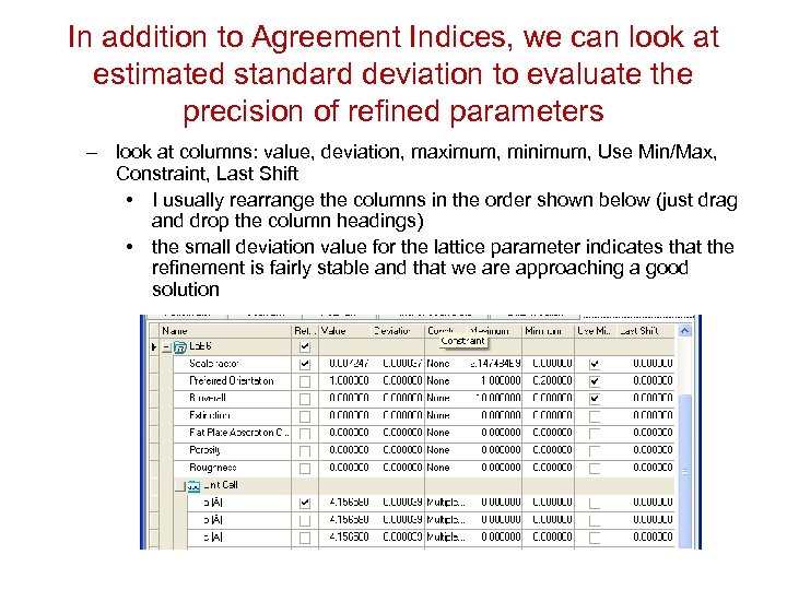 In addition to Agreement Indices, we can look at estimated standard deviation to evaluate