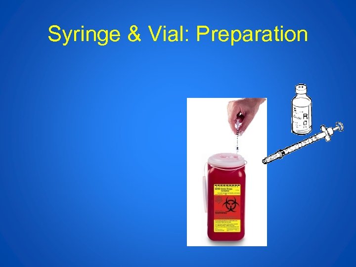 Syringe & Vial: Preparation 