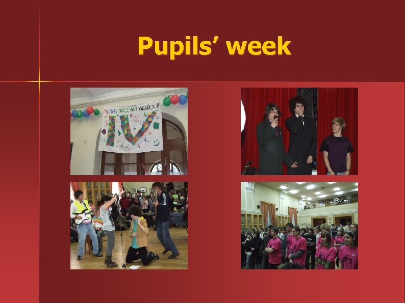 Pupils’ week 