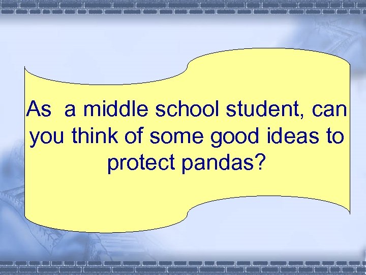 As a middle school student, can you think of some good ideas to protect