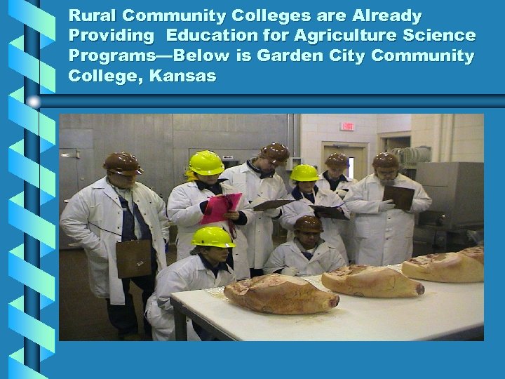 Rural Community Colleges are Already Providing Education for Agriculture Science Programs—Below is Garden City