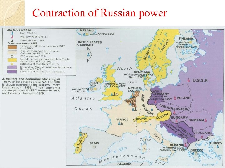 Contraction of Russian power 