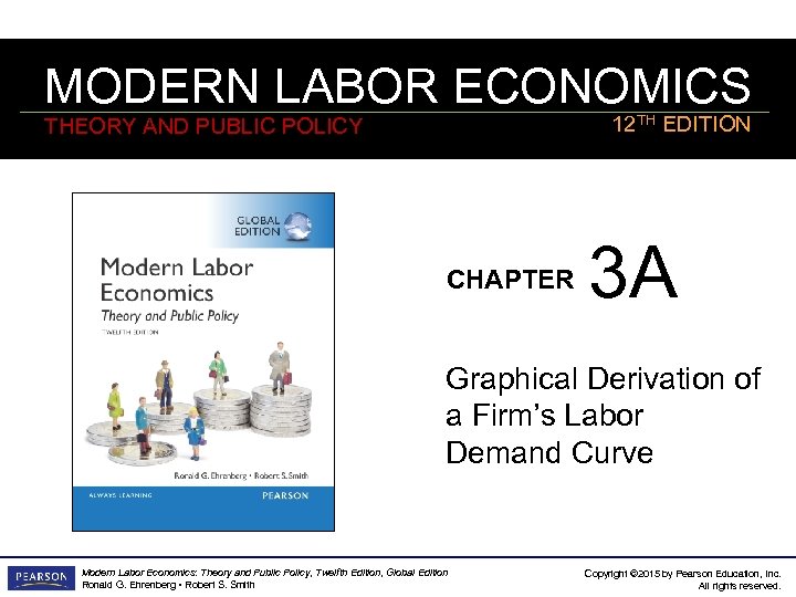 MODERN LABOR ECONOMICS 12 TH EDITION THEORY AND PUBLIC POLICY CHAPTER 3 A Graphical