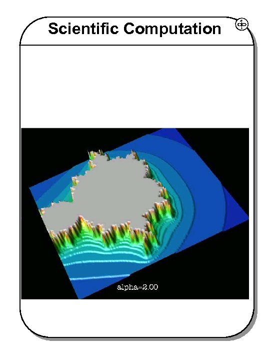 Scientific Computation 