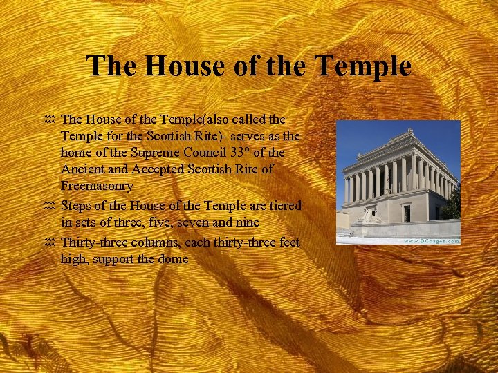 The House of the Temple h The House of the Temple(also called the Temple