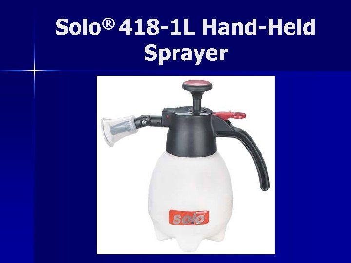 Solo® 418 -1 L Hand-Held Sprayer 