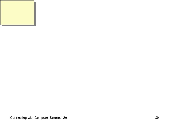 Connecting with Computer Science, 2 e 39 
