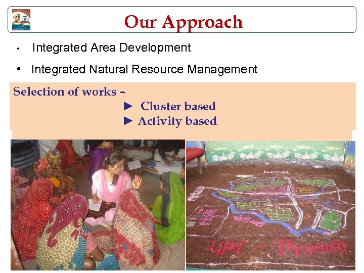 Our Approach • Integrated Area Development • Integrated Natural Resource Management Selection of works