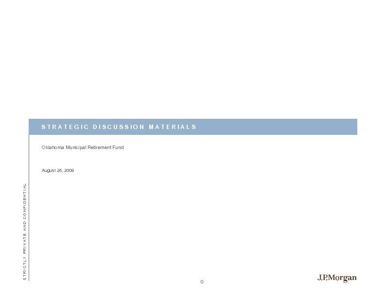 S T R A T E G I C D I S C U