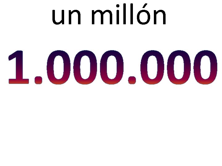 un millón 