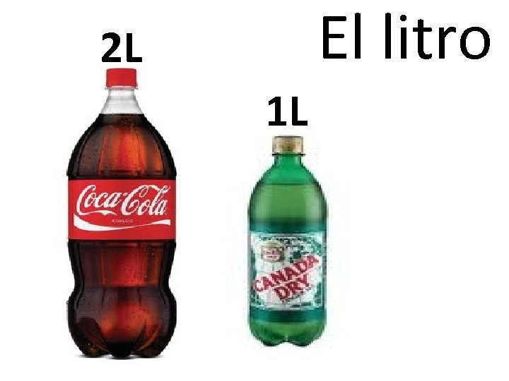 El litro 2 L 1 L 
