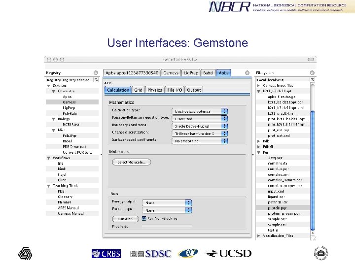 User Interfaces: Gemstone 