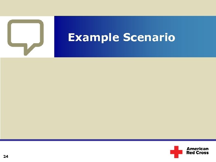 Example Scenario 24 