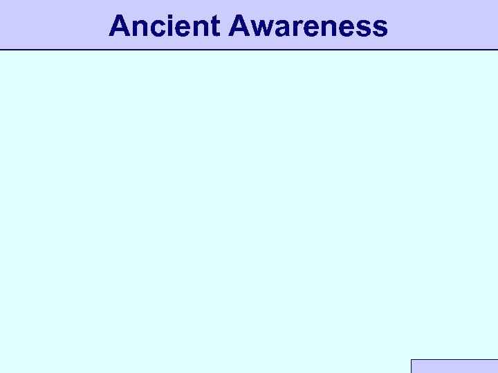 Ancient Awareness 