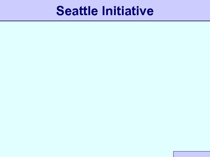 Seattle Initiative 