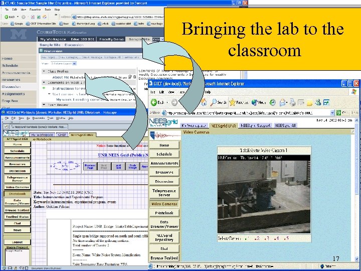 Bringing the lab to the classroom 17 