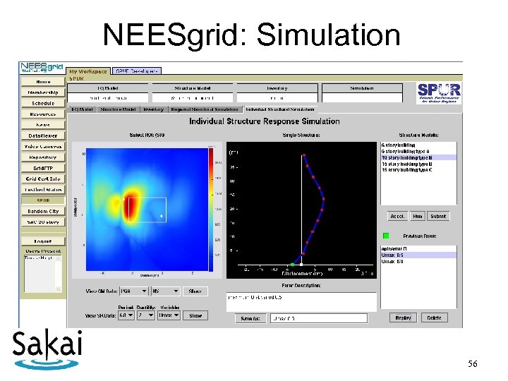 NEESgrid: Simulation 56 