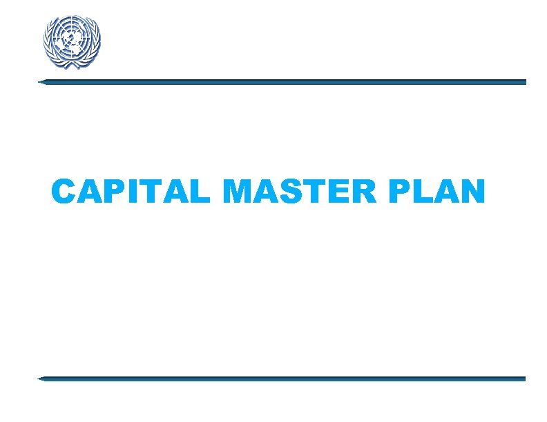 CAPITAL MASTER PLAN 