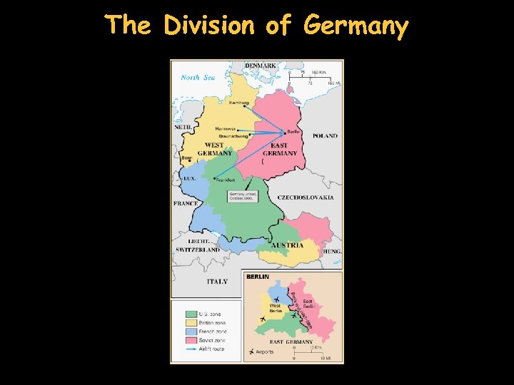 The Division of Germany 