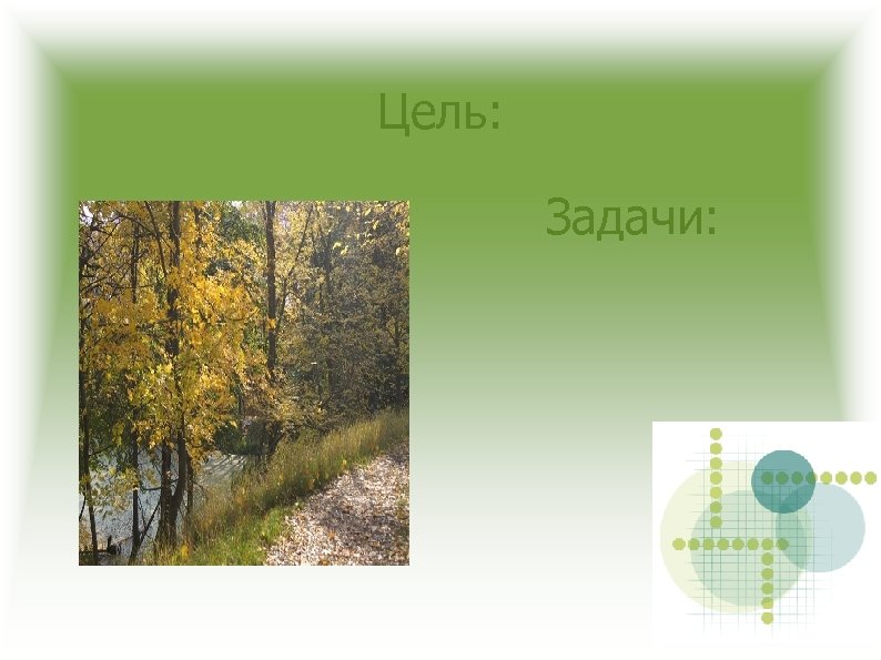 Цель: Задачи: 