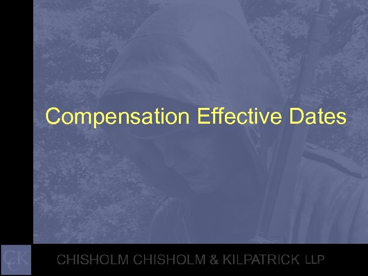 Compensation Effective Dates 