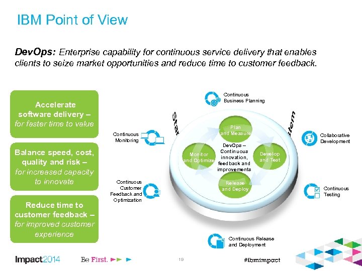 IBM Point of View Dev. Ops: Enterprise capability for continuous service delivery that enables