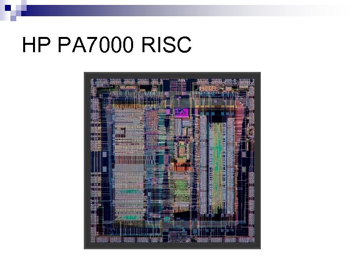 HP PA 7000 RISC 