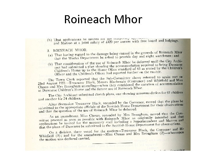 Roineach Mhor 
