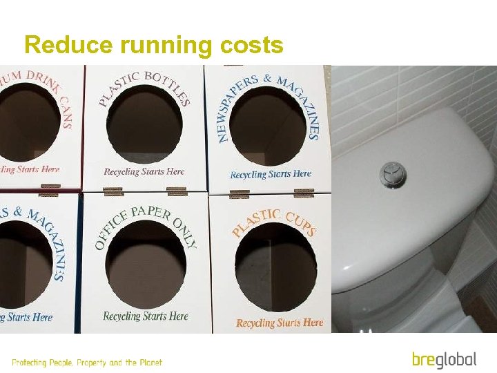 Reduce running costs 