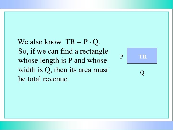 We also know TR = P. Q. So, if we can find a rectangle