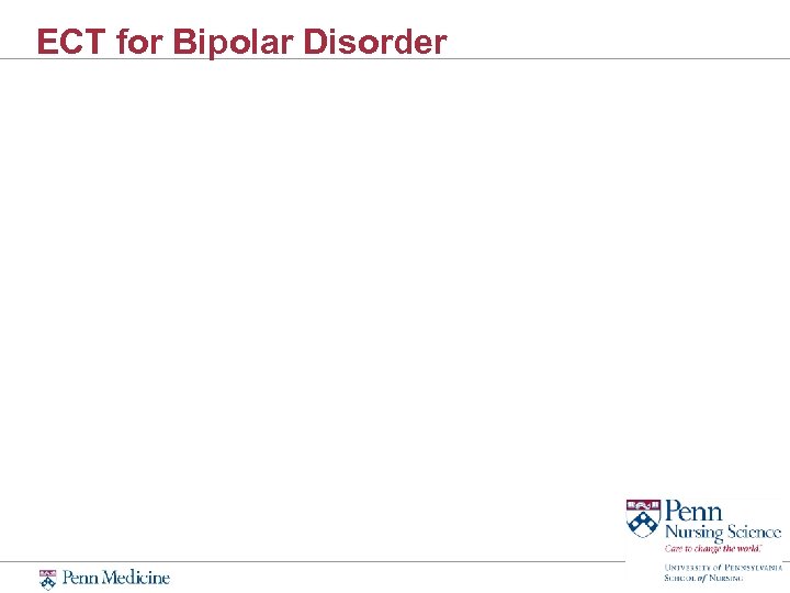 ECT for Bipolar Disorder 